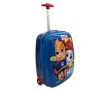Undercover - Trolley de policarbonato - Paw Patrol - 16 Pulgadas - con Correas tensoras y Compartimento con Cremallera - mástil telescópico - Ligero y Robusto - para niños