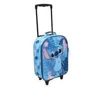 Undercover - Trolley Infantil Stitch - Espacioso Compartimento Principal - Ideal compañero de Viaje - mástil telescópico Ajustable y Fijo