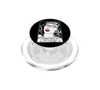 Underestimate Me That'll Be Fun Vintage Pop Art Girl Cita PopSockets PopGrip para MagSafe