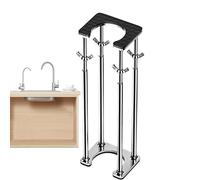 Undermount Sink Mounting Brackets - Kitchen Sink Support Fixing Kit | Heavy Duty Steel Frame With Adjustable Screws, Sinks Installation Hardware For Bathroom Kitchen Repair Use