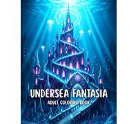 Undersea Fantasia Adult Coloring Book: Magical Ocean Castles, Enchanted Sea Creatures, and Fantasy Underwater Worlds for Relaxation and Creativity