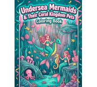 Undersea Mermaids & Their Coral Kingdom Pets: Magical Mermaids, Cute Sea Creatures, Coral Reef Friends & Ocean Adventures