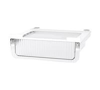 UnderSelf Organizador de Frigorífico Cubo de Basura Contenedor de Cocina Extrae Cajas de Almacenamiento para Alimentos y Bebidas con Fácil Acceso, Cajón Nevera para Cocina Hogar 10,63 x 6,3 x 3,94 Z