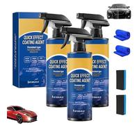 Undersunny Car Shine, Undersunnie Cars Polish Spray, Car Coating Spray for Shine & Protection, Fast-Acting Glass-Finish Coating, Quick Effect Coding Agent, Long-Lasting Ceramic Shield (3Pcs)