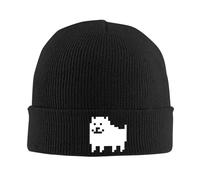 Undertale, Gorros Tejidos de Perro molestos, Gorros cálidos de Invierno, Gorros Unisex de Punto Gorros de Gorra de Punto Moda