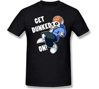 Undertale Sans Get Dunked On Camiseta Black Graphic Unisex Tee Shirt, Negro , L