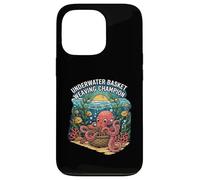 Underwater Basket Weaving Champion Octopus Funny Carcasa para iPhone 13 Pro