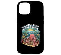 Underwater Basket Weaving Champion Octopus Funny Carcasa para iPhone 15
