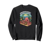 Underwater Basket Weaving Champion Octopus Funny Sudadera