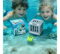 Underwater Dive Rescue Toys,Pool Diving Toys with Storage Fish Box & Floating Animals,Colorful Animal Pool Sinkies Sinkies Swimming Training Game,Fun Summer Swimming Training Game for Boys and Girls
