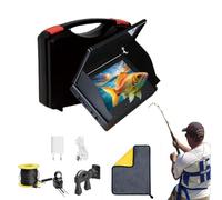 Underwater Fishing Camera,5.0in HD Waterproof Ice Fishing Camera,Night Vision Portable Fish Finder,IP68 Waterproof Fishes Finder,Infrared Night Vision Light,for Ice Lake Sea Boat Kayak (20M)