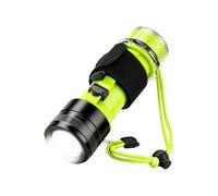 Underwater Flashlight - Diving Flashlight, 3-Mode Bright Anti-Loss Rope Diving Torch | Flash Lights Battery Powered | For Snorkeling Pool River Outdoor Night Sports Camping Hiking Fishing Travel