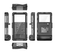 Underwater Photo & Video Housing - IP68 Diving Waterproof Phone Case | Protective Floating Cover for Snorkeling, Surfing, Boating, Beach, Poolside, Rafting, Compatible with Smartphones, Clear Screen