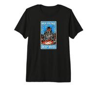 Underwater Welder High Voltage Deep Dives Camiseta Premium