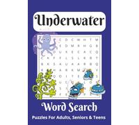 Underwater Word Search Puzzle Book: Word Searches with Easy to Read Print about Underwater, Seas, Fishes and more | 6x9 inches, 110 pages | 50+ Puzzles ... Gifts for Vacations, Holidays and Free Times