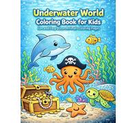 Underwater World Coloring book for kids