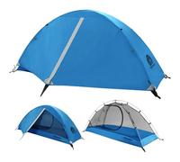 Underwood Aggregator Tienda de campaña para Senderismo para 1 Hombre - una Tienda de campaña Ligera e Impermeable para un Hombre para Acampar, una Tienda de campaña Tipo Domo compacta para 1 Persona