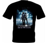 Underworld Rise of The Lycans V1 T Shirt Movie Poster Black S