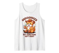 Undiagnosed But Something Ain't Right Cat Camiseta sin Mangas