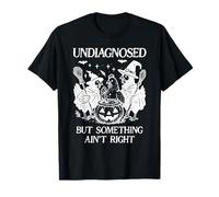 Undiagnosed But Something Aint Right Chicken Funny Halloween Camiseta