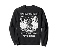 Undiagnosed But Something Aint Right Chicken Funny Halloween Sudadera