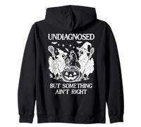 Undiagnosed But Something Aint Right Chicken Funny Halloween Sudadera con Capucha