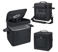 Undomip Bolsa de transporte compatible con ECOFLOW River 2 Pro, bolsa de almacenamiento de energía con correa de hombro ajustable, cubierta suave para generador con cremallera lateral, 28 x 27 x 23 cm