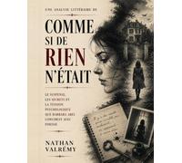 Une analyse littéraire de Comme si de rien n’était: Le suspense, les secrets et la tension psychologique que Barbara Abel construit avec finesse