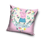 Une Compatible con Peppa Pig Pig Pig Funda de cojín 40 x 40 cm (PP215005)
