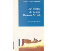 Une Femme De Pensée : Hannah Arendt (ebook)