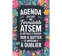 Une Formidable Atsem: Agenda Semainier A5 | Cadeau Maitresse D'école Fin D'année