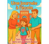 Une journée a l'école: Suis la petite fille dans son aventure du jour