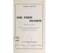 Une Porte Ouverte (ebook)