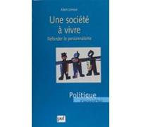 Une Société À Vivre (ebook)