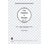 Une tabatiere à Musique Opus.32: para Piccolo, 5 de flauta, carillón