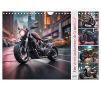 Une vision audacieuse de la mobilité (Calendrier mural 2027 DIN A4 vertical), CALVENDO calendrier mensuel: Découvrez le futur de la conduite avec nos motos futuristes.