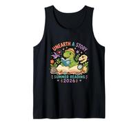 Unearth a Story Summer Library Reading 2026 Dinosaur Prize Camiseta sin Mangas