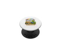 Unearth a Story Summer Library Reading 2026 Dinosaur Prize PopSockets PopGrip Adhesivo