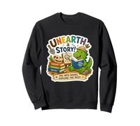 Unearth a Story Summer Library Reading 2026 Dinosaur Prize Sudadera