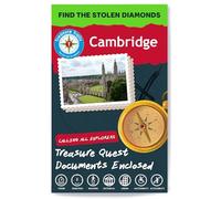 Unearth the stolen diamonds! Cambridge Treasure Trail : A Self Guided Mystery Guide - Outdoor Escape Room