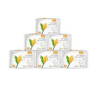 uNeat Regular with Wings - Toallas sanitarias ultrafinas para mujeres, adolescentes, sin perfume, eliminan el olor, almohadillas de día (regular, 20 unidades/paquete, paquete de 6)