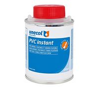 Unecol 2011 - Adhesivo en gel para tuberías (bote metálico con pincel, 250 ml), color transparente