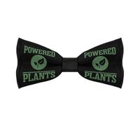 Unedskck Powered by Plants - Pajaritas para hombre, clásicas, ajustables, preatadas, para negocios, bodas, fiestas