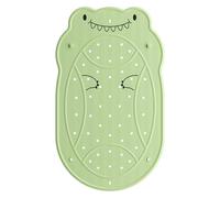 UNEEDE Alfombrilla de baño antideslizante para niños, dinosaurios, alfombrilla de ducha para niños, 76 x 45 cm, alfombrilla de baño para bebés, alfombrilla antideslizante para bañera, ventosas fuertes