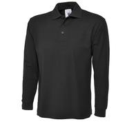 UNEEK Hombre Largo Manga Larga Polo Trabajo Informal Ocio Polo Cuello