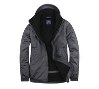 UNEEK Hombre Premium Exterior Impermeable Antiviento Abrigo Forro Polar Chaqueta