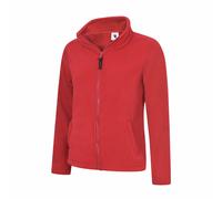 UNEEK Mujer Chaqueta Polar Clásico Cremallera Completa SPORTS Trabajo Casual Top