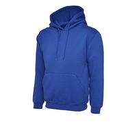 Uneek - Sudadera con capucha para hombre (22 colores), azul real, XXXL