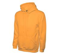 Uneek, Sudadera lisa clásica con capucha para hombre (22 colores)