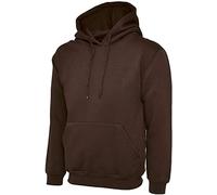 Uneek, Sudadera lisa clásica con capucha para hombre (22 colores)